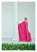 My Fashion Road Varsha Andaaz Designer Bandhani Print Muslin Suit | AB-01
