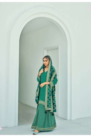 My Fashion Road Varsha Andaaz Designer Bandhani Print Muslin Suit | AB-02