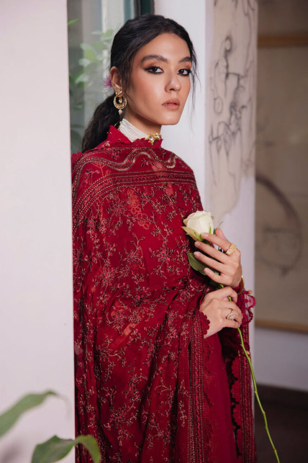 My Fashion Road Nureh Maya Jacquard Luxury Embroidered Collection 2023 | NJ-87
