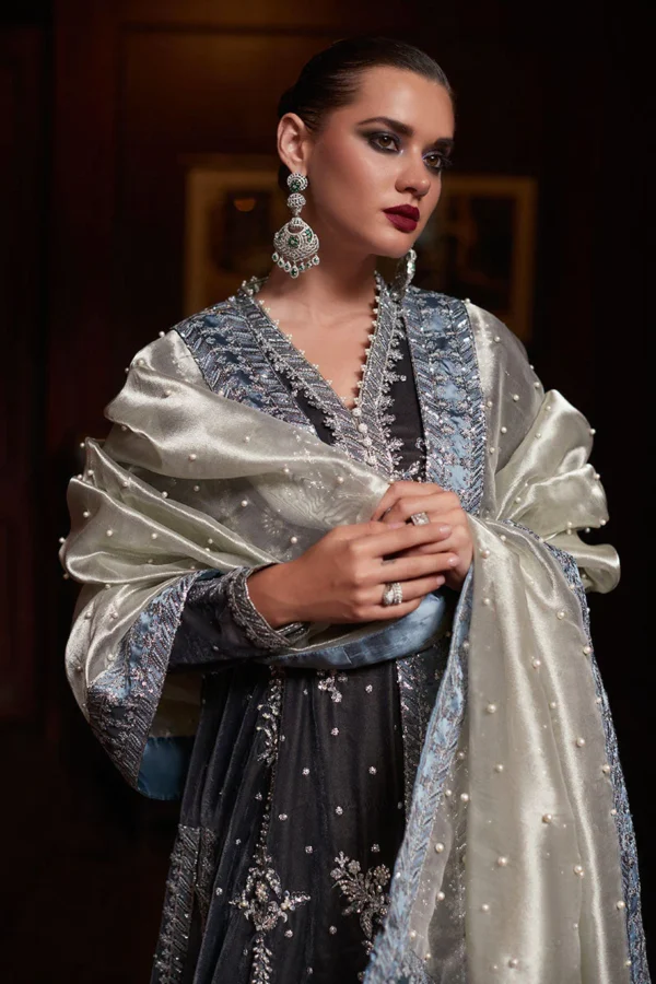 My Fashion Road Mushq Destiny Velvet Party Wear Winter Collection 2023 | Felicity