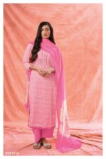 My Fashion Road Ganga Bright Exclusive Premium Cotton Silk Unstitched Suit | S1810-C