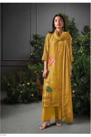 My Fashion Road Ganga Eshaal Fancy Designer Silk Ladies Unstitched Suit | S1506