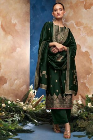 My Fashion Road Ganga Fashion Ezaz Designer Exclusive Silk Salwar Suit | C1603