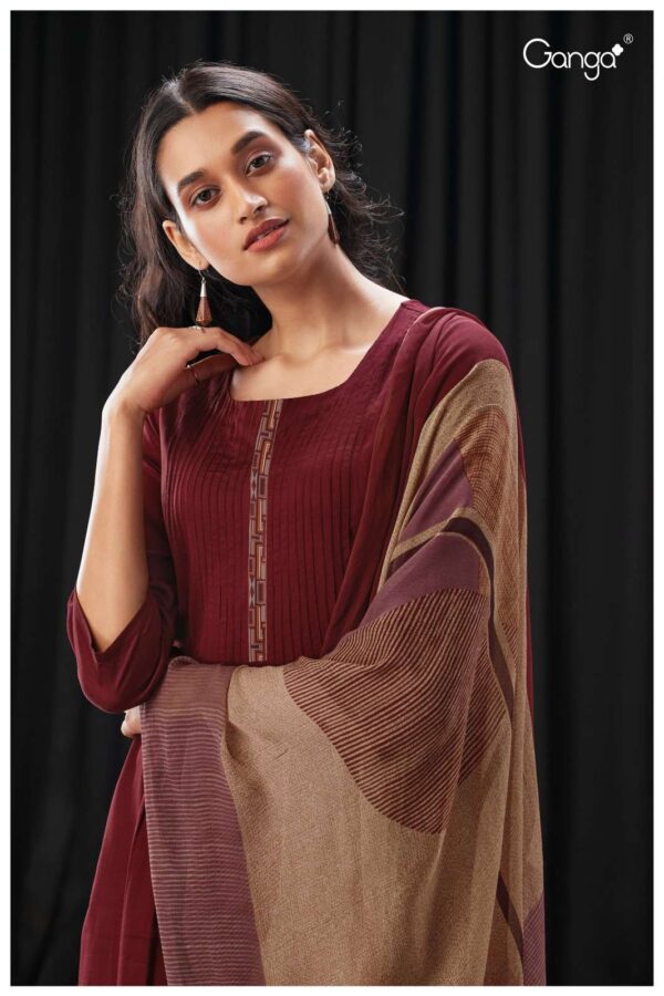 My Fashion Road Ganga Macy Fancy Exclusive Cotton Silk Suit | S2046-B