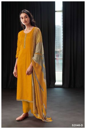 My Fashion Road Ganga Macy Fancy Exclusive Cotton Silk Suit | S2046-D
