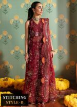My Fashion Road Nureh Jhoomro Luxury Formal Lawn Collection 2023 | NL-53 Mahro
