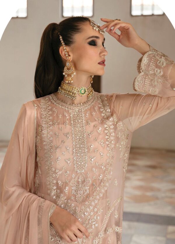 My Fashion Road Panache By Ayzel By Afrozeh Embroidered Chiffon Collection 2023 | V5-05 Amour