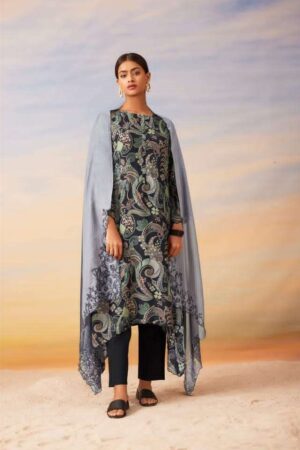 My Fashion Road T And M Designer Mizzle Designer Exclusive Silk Salwar Suit | 322
