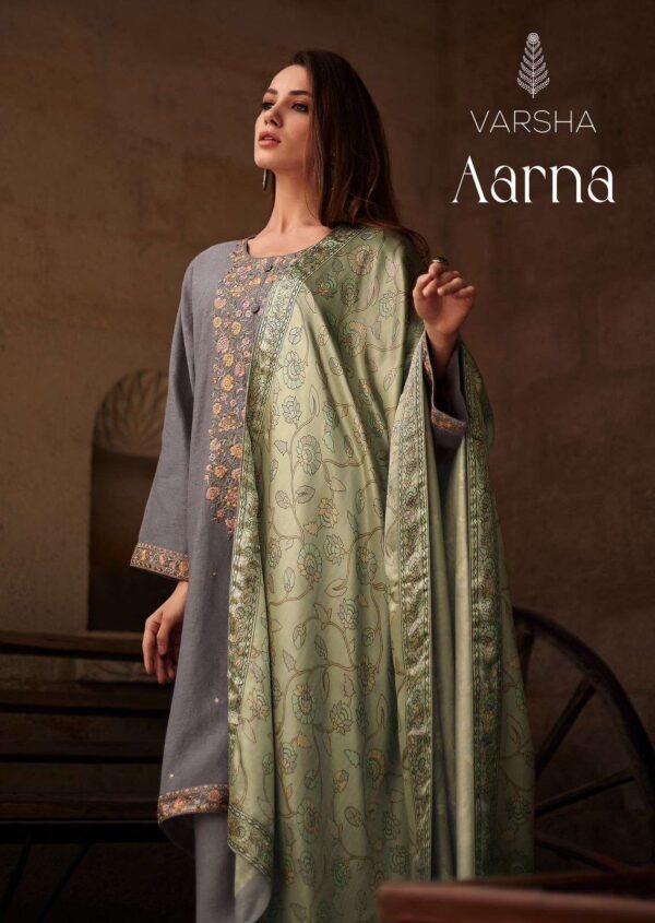 My Fashion Road Varsha Aarna Winter Wear Exclusive Pashmina Suit Collection | AN-04