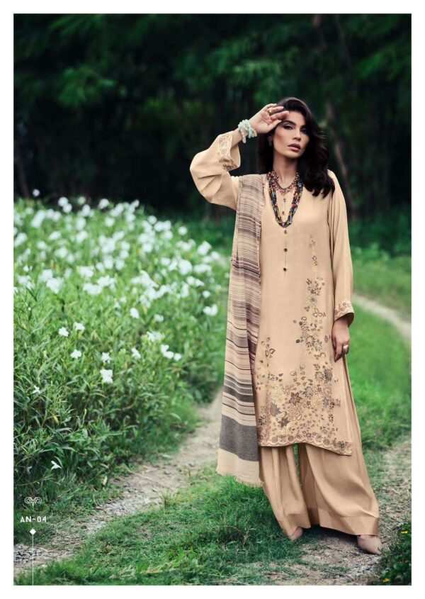 My Fashion Road Varsha Anahita Winter Wear Exclusive Fancy Pashmina Silk Suit | AN-04