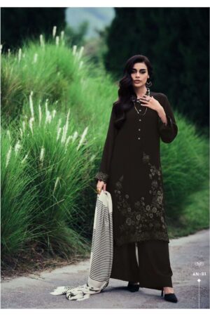 My Fashion Road Varsha Anahita Winter Wear Exclusive Fancy Pashmina Silk Suit | AN-01