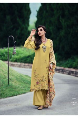 My Fashion Road Varsha Anahita Winter Wear Exclusive Fancy Pashmina Silk Suit | AN-03