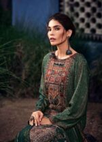 My Fashion Road Varsha Killim Designer Muslin Silk Salwar Suit | KM-05