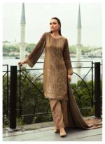 My Fashion Road Varsha Rashaqat Designer Silk Partywear Ladies Suit | RQ-04