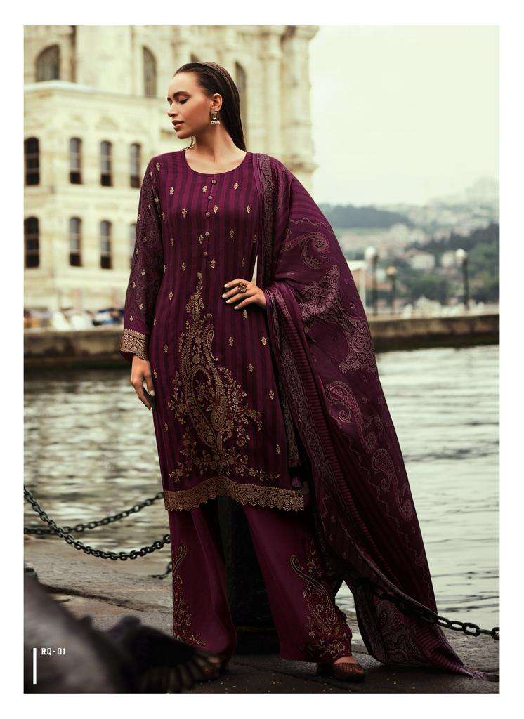Ganga Neera 756 Designer Silk Party Wear Ladies Suit Catalog Wholesaler-vietvuevent.vn