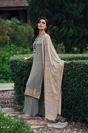 My Fashion Road Varsha Tahseen Exclusive Muslin Traditional Wear Suit | TS-04