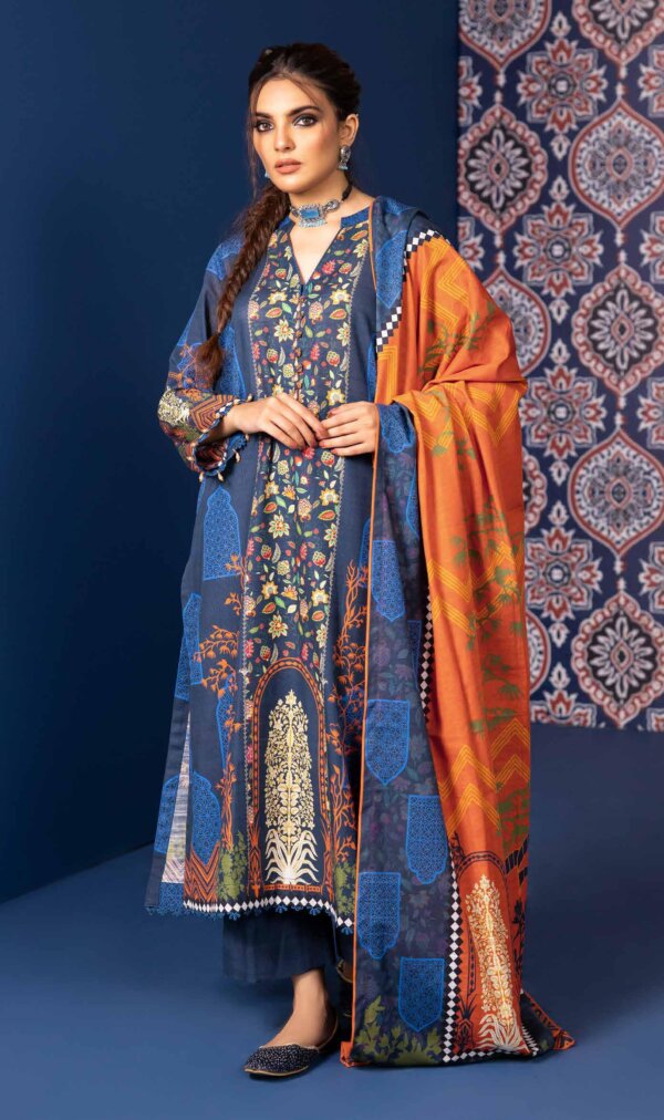 My Fashion Road Gul Ahmed Winter Premium Collection 2023 | K32001