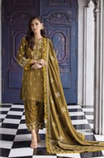 My Fashion Road Gul Ahmed Winter Premium Collection 2023 | AP32073