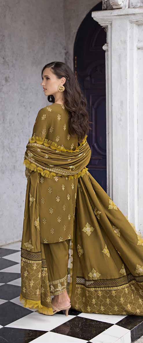 My Fashion Road Gul Ahmed Winter Premium Collection 2023 | AP32073
