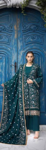 My Fashion Road Gul Ahmed Winter Premium Collection 2023 | AP32001