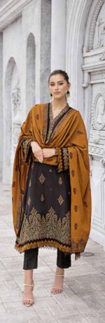 My Fashion Road Gul Ahmed Winter Premium Collection 2023 | AP32047