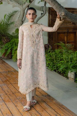 My Fashion Road Qalamkar Qline Linen Winter Unstitched Collection 2023 | WL-04