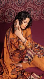 My Fashion Road Gul Ahmed Winter Premium Collection 2023 | K32006