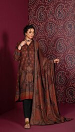 My Fashion Road Gul Ahmed Winter Premium Collection 2023 | K32007