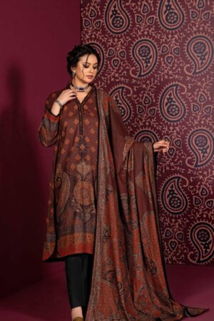 My Fashion Road Gul Ahmed Winter Premium Collection 2023 | K32007