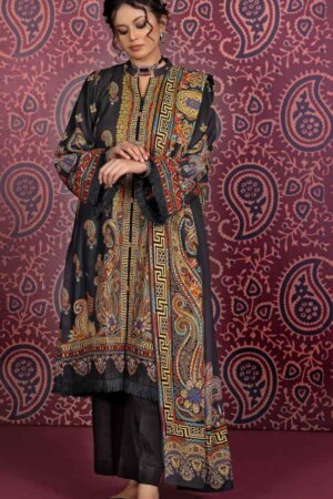 My Fashion Road Gul Ahmed Winter Premium Collection 2023 | K32003