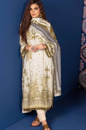 My Fashion Road Gul Ahmed Winter Premium Collection 2023 | K32014