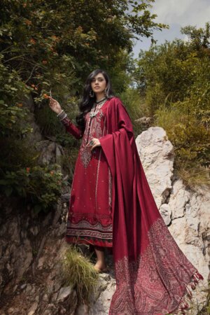 My Fashion Road Gul Ahmed Winter Premium Collection 2023 | AP32089