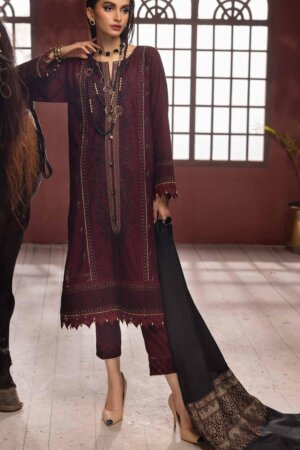 My Fashion Road Gul Ahmed Winter Premium Collection 2023 | AP32085