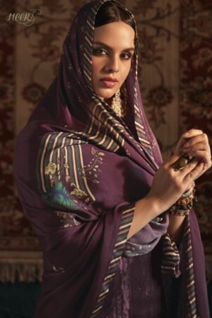 My Fashion Road Kimora Heer Salam E Ishq Designer Velvet Suit | 9184
