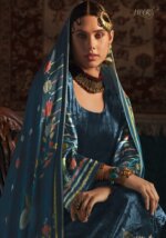 My Fashion Road Kimora Heer Salam E Ishq Designer Velvet Suit | 9185
