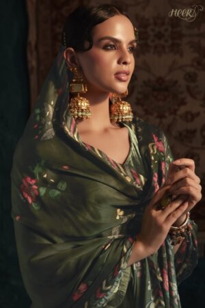 My Fashion Road Kimora Heer Salam E Ishq Designer Velvet Suit | 9186
