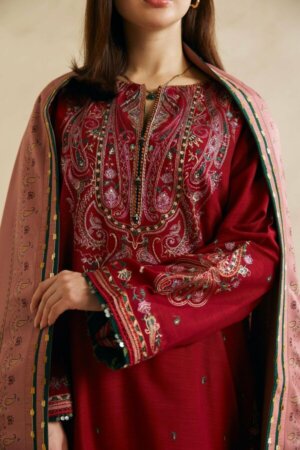 My Fashion Road Coco Fall by Zara Shahjahan Winter Collection | ZW23-2B
