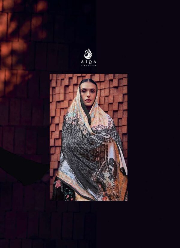 My Fashion Road Aiqa Winter Vogue Ethnic Designs Velvet Designer Ladies Suit | 9012