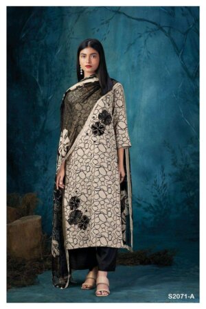 My Fashion Road Ganga Quinn Premium Collection Fancy Pashmina Suits | S2071-A