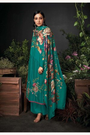 My Fashion Road Ganga Venya Premium Designs Pure Pashmina Suit | C1619
