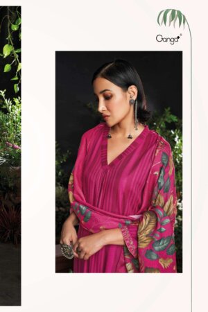 My Fashion Road Ganga Venya Premium Designs Pure Pashmina Suit | C1621
