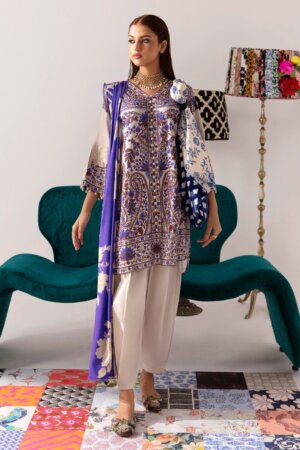 My Fashion Road Sana Safinaz Mahay Winter Collection 2023 | 19B