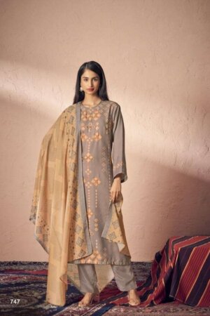 My Fashion Road Sudriti Grace Fancy Pashmina Digital Print Winter Wear Suits | 747