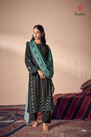 My Fashion Road Sudriti Grace Fancy Pashmina Digital Print Winter Wear Suits | 789