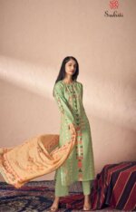 My Fashion Road Sudriti Grace Fancy Pashmina Digital Print Winter Wear Suits | 743