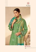 My Fashion Road Sudriti Reyhan Sahiba New Designer Print Fancy Pashmina Dress | 612