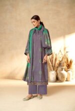 My Fashion Road Sudriti Reyhan Sahiba New Designer Print Fancy Pashmina Dress | 695