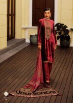 My Fashion Road Varsha Nakashi Latest Style Velvet Partywear Ladies Suit | NK-05