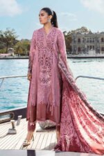 My Fashion Road MARIA B Linen Winter Collection 2023 | DL-1106