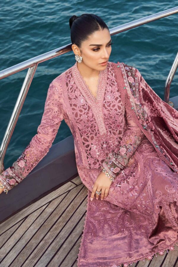 My Fashion Road MARIA B Linen Winter Collection 2023 | DL-1106
